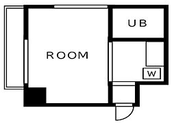 ジョイフル練馬 1Kの間取図画像