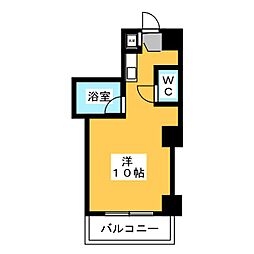 高橋ビル ワンルームの間取図画像