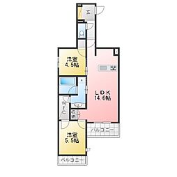 L's Plus 豊玉中 2LDKの間取図画像
