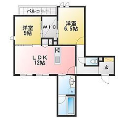 L's Plus 豊玉中 2LDKの間取図画像