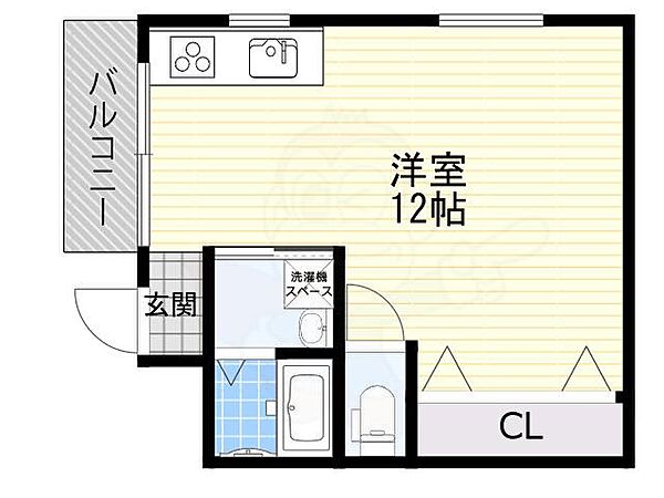 シャトー若杉マンション ｜大阪府大阪市旭区大宮４丁目(賃貸マンション1R・3階・35.00㎡)の写真 その2