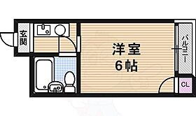 ブルーリバー旭  ｜ 大阪府大阪市旭区中宮５丁目（賃貸マンション1R・4階・16.43㎡） その2