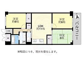 大阪府大阪市城東区関目６丁目（賃貸マンション3LDK・7階・64.80㎡） その2