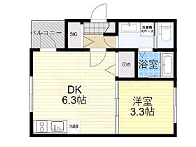 Malva都島  ｜ 大阪府大阪市都島区都島中通２丁目（賃貸アパート1DK・1階・25.46㎡） その2