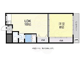 桜宮ハイツ  ｜ 大阪府大阪市都島区網島町（賃貸マンション1LDK・6階・36.00㎡） その2