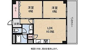 大阪府大阪市都島区都島南通２丁目1番8号（賃貸マンション2LDK・9階・53.00㎡） その2