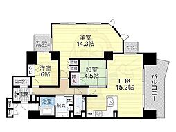 セントプレイス大阪ウィスタリアコート 13階