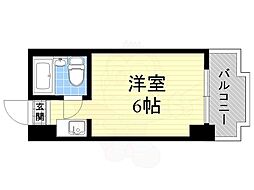 ルネッサンスガーデンヒルズ ワンルームの間取図画像