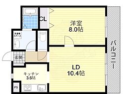 京阪本線 野江駅 徒歩8分 3階/-