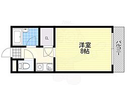 モリビル 1Kの間取図画像