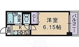 メゾン・コライユ 1Kの間取図画像