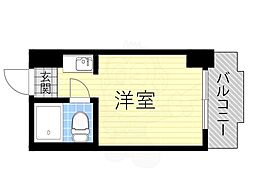 ルネッサンスガーデンヒルズ 1Kの間取図画像