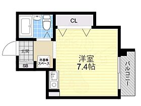 大阪府大阪市城東区野江２丁目（賃貸マンション1R・2階・19.51㎡） その2