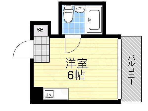 メゾン千林大宮 ｜大阪府大阪市旭区大宮１丁目(賃貸マンション1R・5階・12.31㎡)の写真 その2