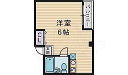 パール高倉 ワンルームの間取図画像