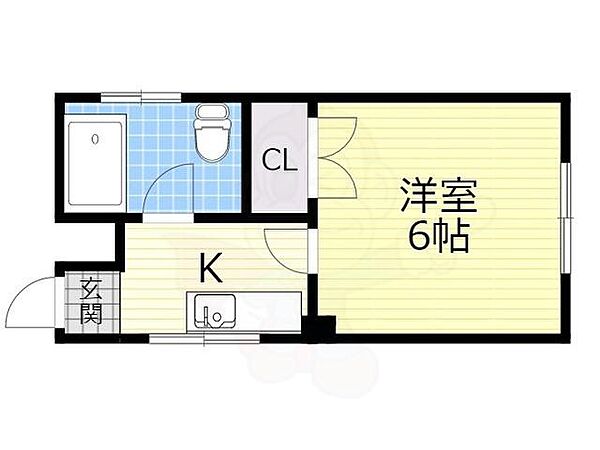 翠連マンション ｜大阪府大阪市都島区東野田町４丁目(賃貸マンション1K・2階・22.00㎡)の写真 その2