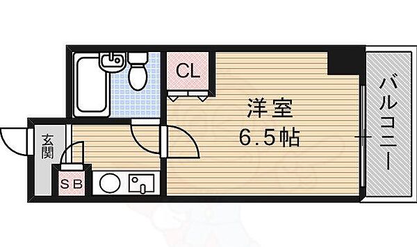 ホーユウコンフォルト都島 ｜大阪府大阪市都島区内代町１丁目(賃貸マンション1K・6階・17.32㎡)の写真 その2