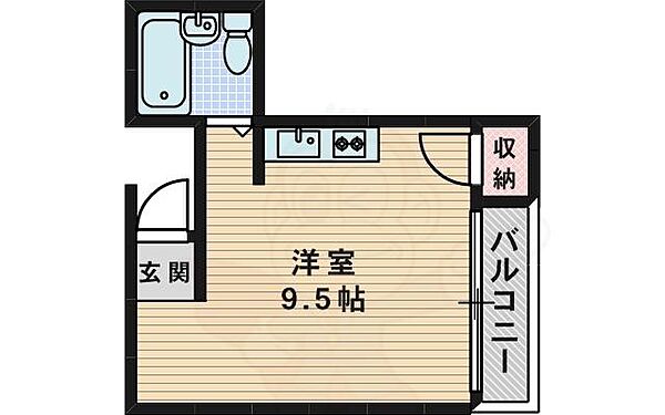 キャロル豊中駅前 405｜大阪府豊中市本町３丁目(賃貸マンション1R・4階・21.91㎡)の写真 その2