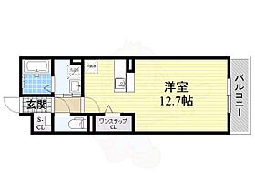 Chez Moi  ｜ 大阪府豊中市柴原町５丁目（賃貸アパート1R・2階・33.61㎡） その2