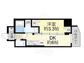 大阪府豊中市本町４丁目（賃貸マンション1DK・3階・26.11㎡） その2