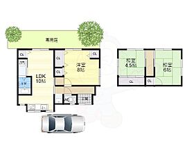 大阪府豊中市中桜塚３丁目（賃貸一戸建3LDK・1階・75.33㎡） その2