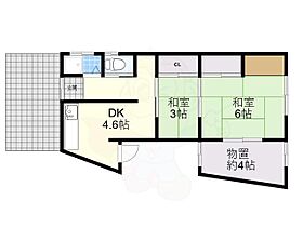 大阪府豊中市曽根西町２丁目（賃貸一戸建3DK・1階・42.00㎡） その2