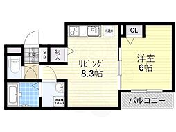 メゾンみけ 3階/-