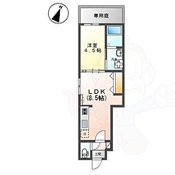 カステリーノ 1階/-