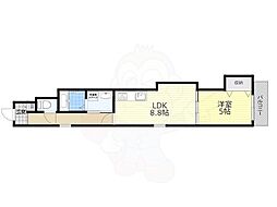 クリエオーレ蛍池3 2階
