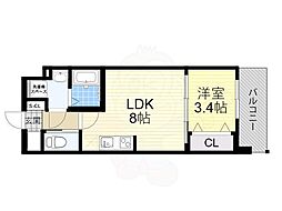 阪急宝塚本線 服部天神駅 徒歩8分 5階/-