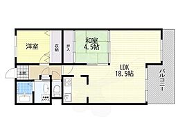 ファミーユ 3LDKの間取図画像