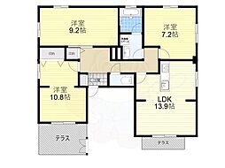 グランド・ソレーユ 3LDKの間取図画像