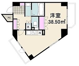 コンフォール玉川台 1DKの間取図画像