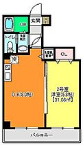 千葉県千葉市花見川区幕張町5丁目（賃貸マンション1DK・4階・31.08㎡） その2