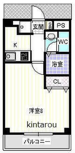 Liguria 302｜千葉県千葉市花見川区幕張町5丁目(賃貸マンション1K・3階・25.00㎡)の写真 その2