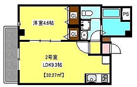 PLOUDIA稲毛 402 ｜ 千葉県千葉市稲毛区小仲台3丁目18-6（賃貸マンション1LDK・4階・32.27㎡） その2