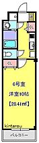 TSKコート 206 ｜ 千葉県千葉市花見川区幕張本郷1丁目（賃貸マンション1K・2階・28.41㎡） その2