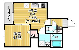 コティ港町 402 ｜ 千葉県千葉市中央区港町（賃貸マンション1DK・4階・27.49㎡） その1