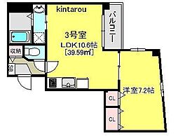 Maximas1 1LDKの間取図画像