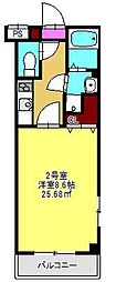 Libear 1Kの間取図画像