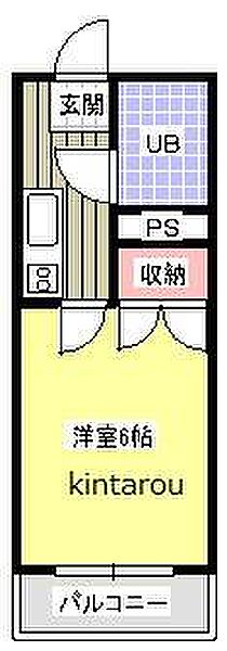 ビレッジ仁戸名 105｜千葉県千葉市中央区仁戸名町(賃貸マンション1K・1階・17.60㎡)の写真 その2