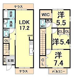 阪急今津線 仁川駅 徒歩18分