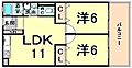 東甲子園ハイツ2階8.3万円