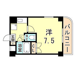 JR東海道・山陽本線 明石駅 バス12分 日向前下車 徒歩9分の賃貸マンション 1階1Kの間取り