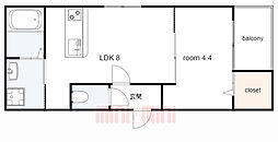 神戸市西神・山手線 湊川公園駅 徒歩16分 3階/-