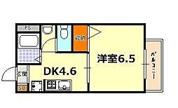 阪急神戸本線 岡本駅 徒歩10分 1階/-