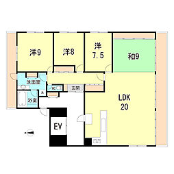 ARK21 4LDKの間取図画像