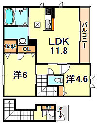 山陽電鉄本線 滝の茶屋駅 徒歩30分 2階/-