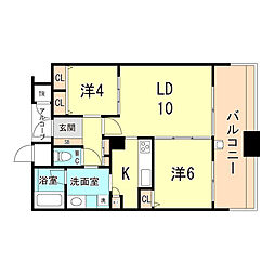 阪神本線 神戸三宮駅 徒歩5分 6階/-