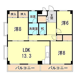 阪急神戸本線 西宮北口駅 徒歩7分 3階/-